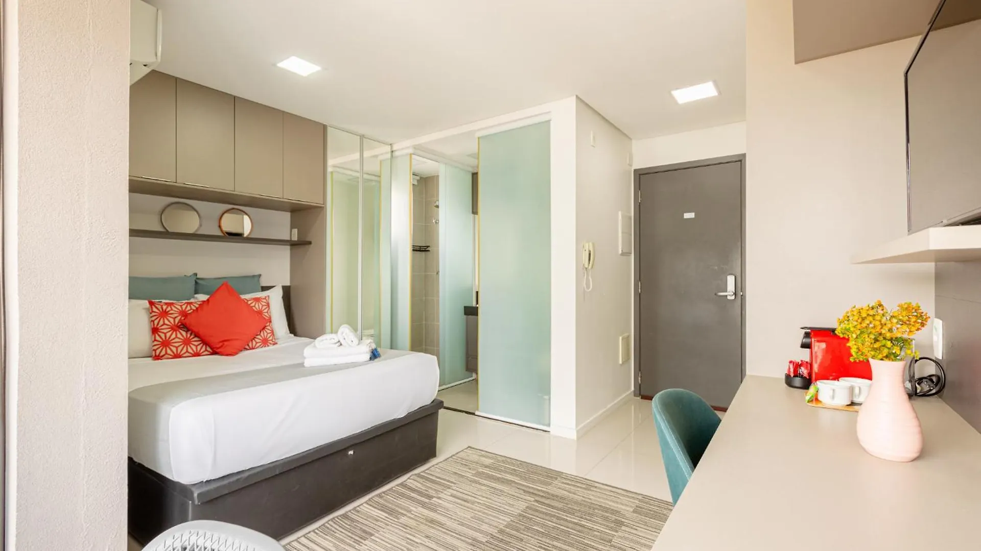 Apartmán Easy Star - Praticidade E Conforto Na Vila Olimpia Com Piscina - Ae01H São Paulo