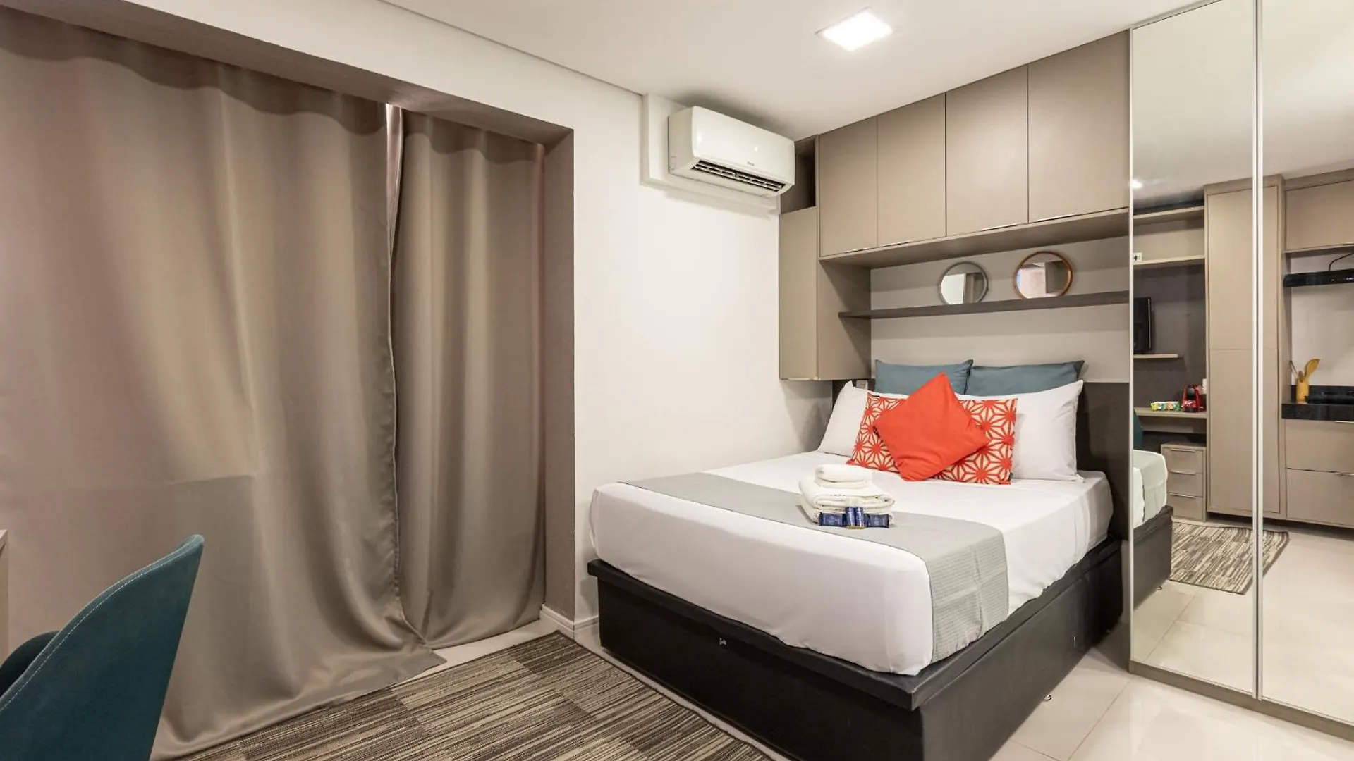 Easy Star - Praticidade E Conforto Na Vila Olimpia Com Piscina - Ae01H São Paulo