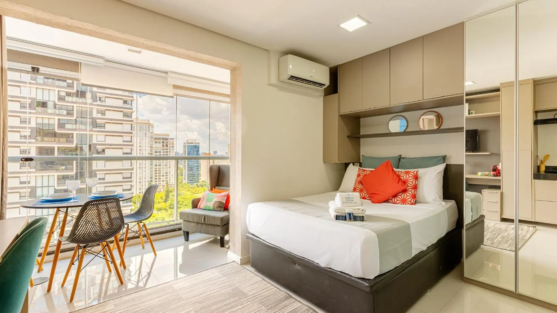 Easy Star - Praticidade E Conforto Na Vila Olimpia Com Piscina - Ae01H Sao Paulo