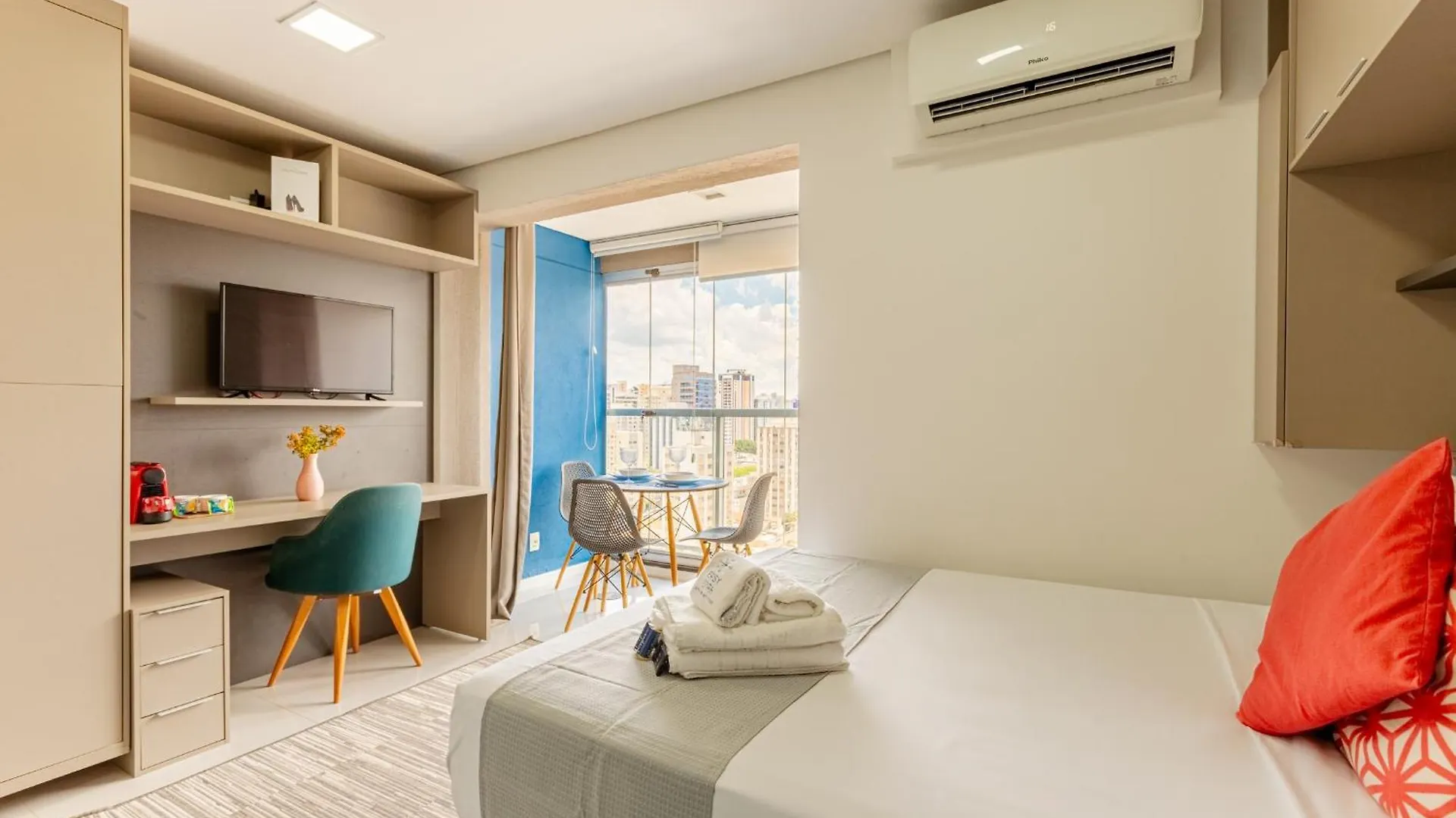 Easy Star - Praticidade E Conforto Na Vila Olimpia Com Piscina - Ae01H Sao Paulo 0*,