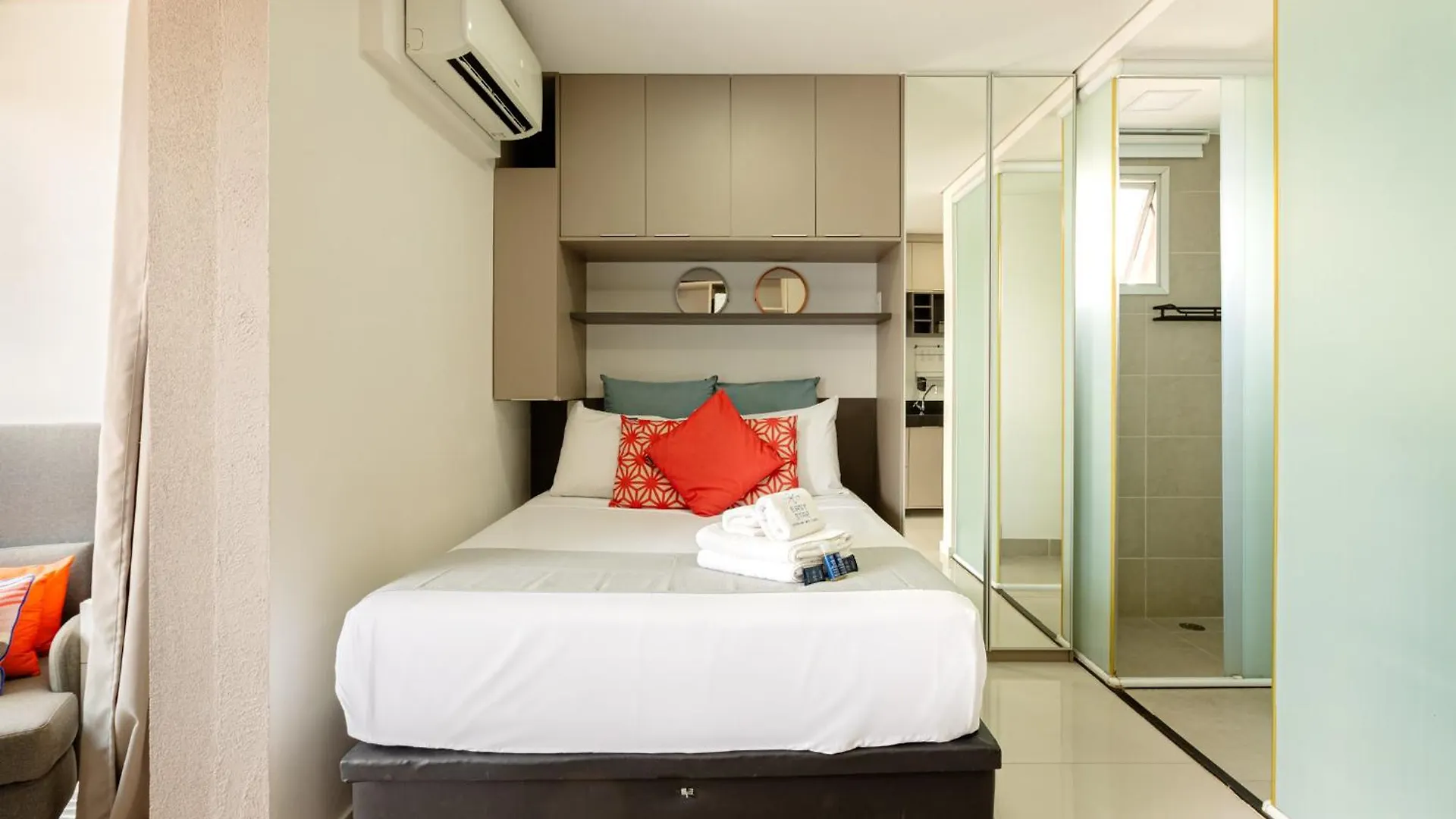 Διαμέρισμα Easy Star - Praticidade E Conforto Na Vila Olimpia Com Piscina - Ae01H Σάο Πάολο